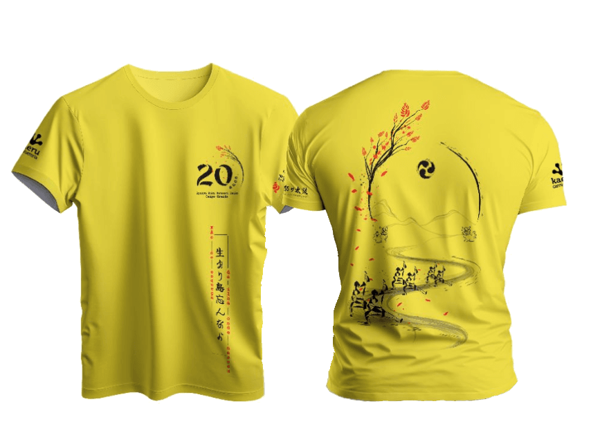 Camiseta Dry Fit Amarela