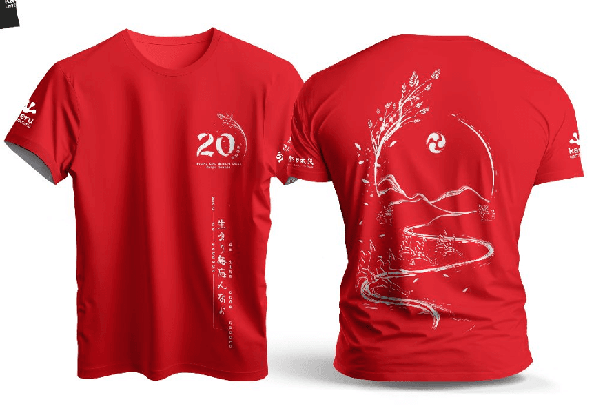 Camiseta Dry Fit Vermelha